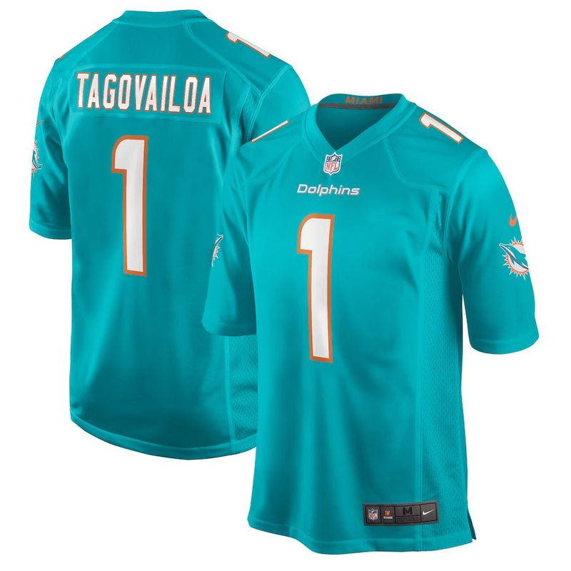 Miami Dolphins Tua Tagovailoa – Aqua Jersey