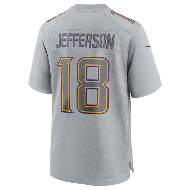 Minnesota Vikings Justin Jefferson – Super Bowl LVII Gray Jersey