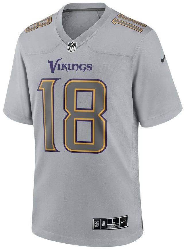 Minnesota Vikings Justin Jefferson – Super Bowl LVII Gray Jersey