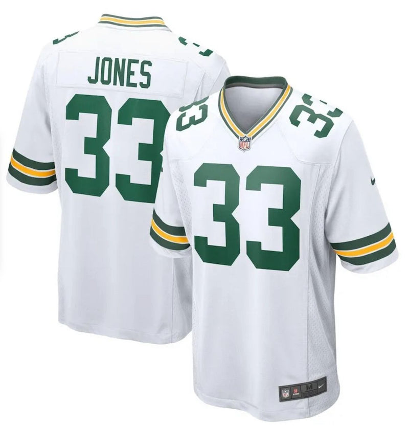 Green Bay Packers Aaron Jones – White Jersey