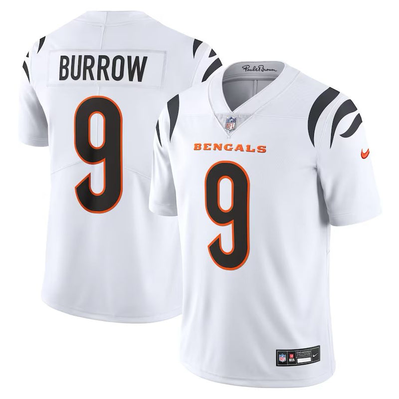 Cincinnati Bengals Joe Burrow – White Jersey