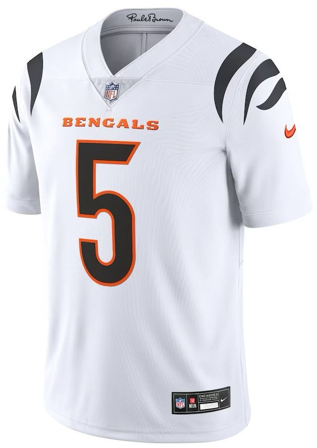 Cincinnati Bengals Tee Higgins – White Jersey