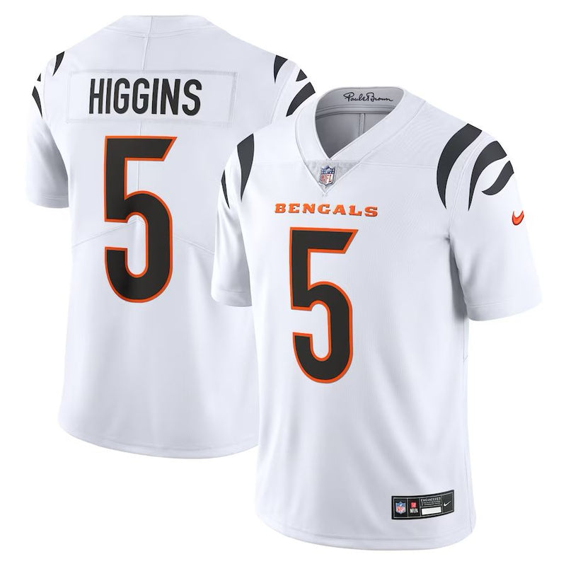 Cincinnati Bengals Tee Higgins – White Jersey