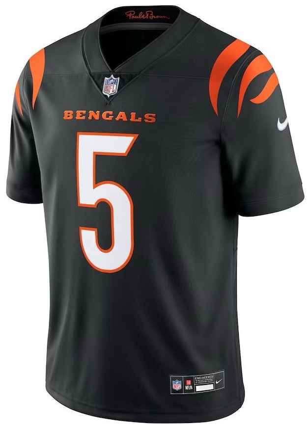 Cincinnati Bengals Tee Higgins – Black Jersey