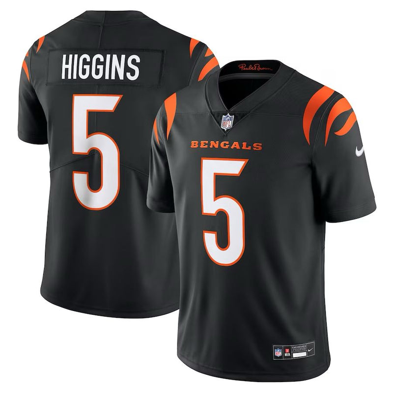 Cincinnati Bengals Tee Higgins – Black Jersey