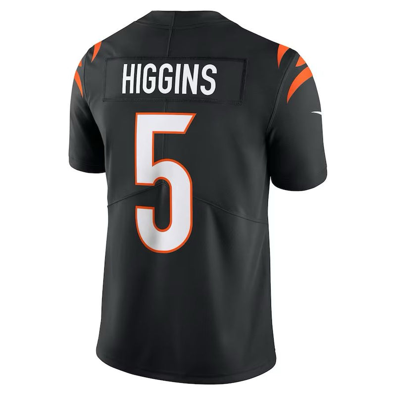 Cincinnati Bengals Tee Higgins – Black Jersey