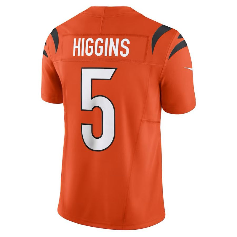 Cincinnati Bengals Tee Higgins – Orange Jersey