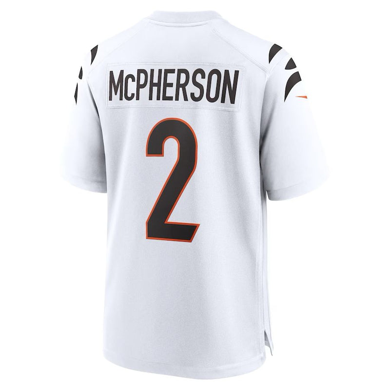 Cincinnati Bengals Evan McPherson – White Jersey