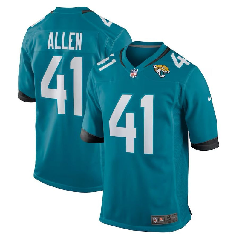 Jacksonville Jaguars Josh Allen – Teal Jersey