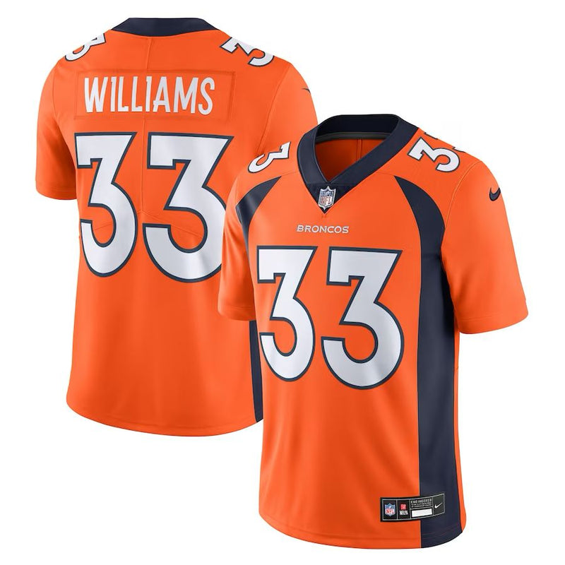 Denver Broncos Javonte Williams – Orange Jersey