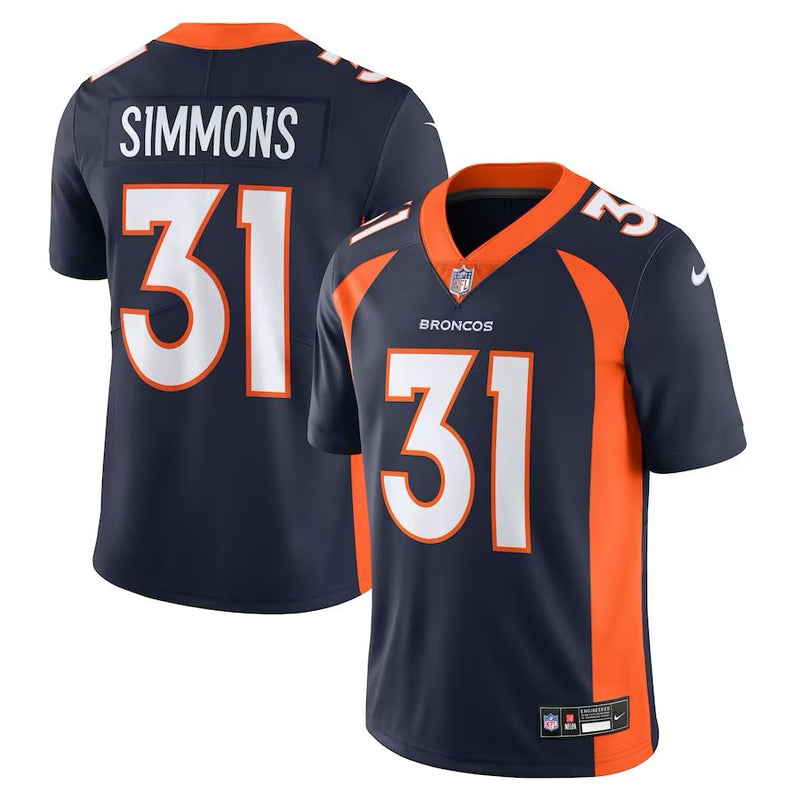 Denver Broncos Justin Simmons – Navy Jersey