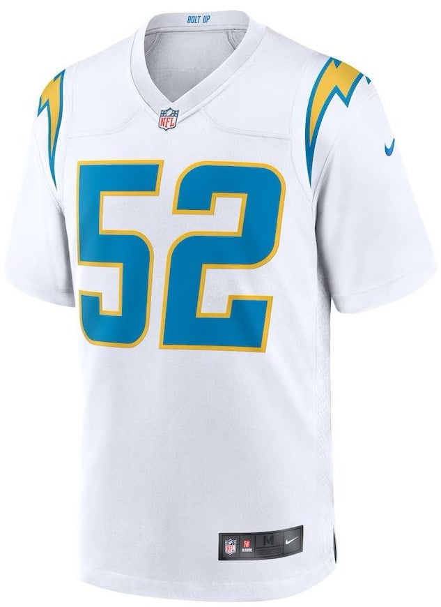 Los Angeles Chargers Khalil Mack – White Jersey