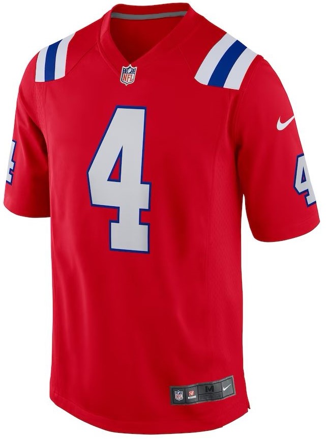 Camiseta New England Patriots - Bailey Zappe