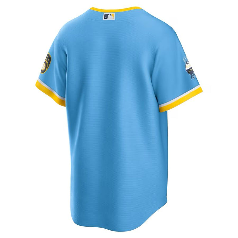 Milwaukee Brewers – Blank Blue Jersey