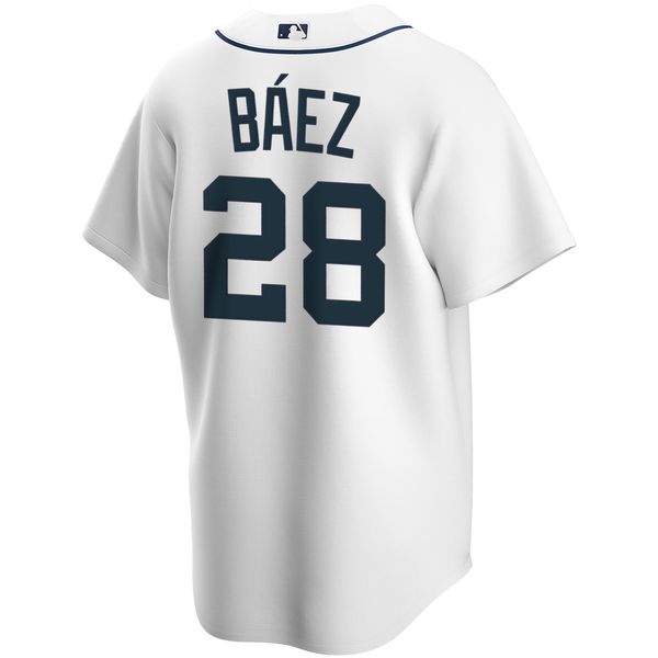 Detroit Tigers Javier Baez – White Jersey