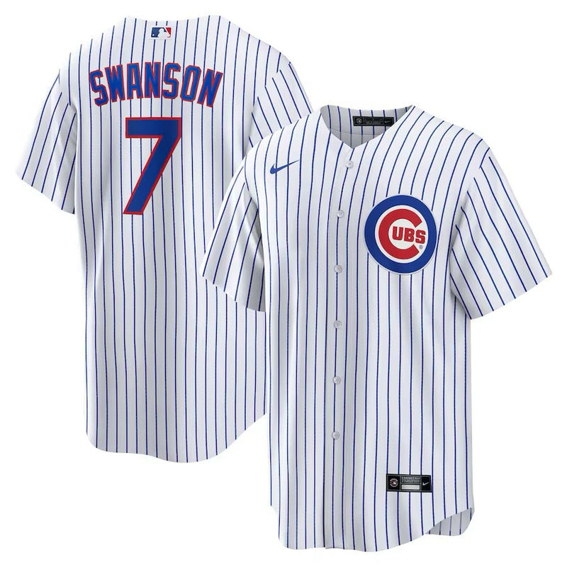 Chicago Cubs Dansby Swanson – White Jersey