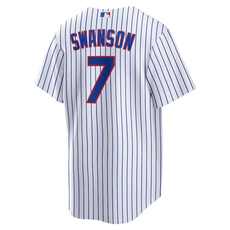 Chicago Cubs Dansby Swanson – White Jersey