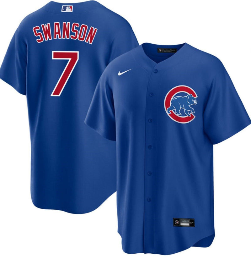 Chicago Cubs Dansby Swanson – Royal Jersey