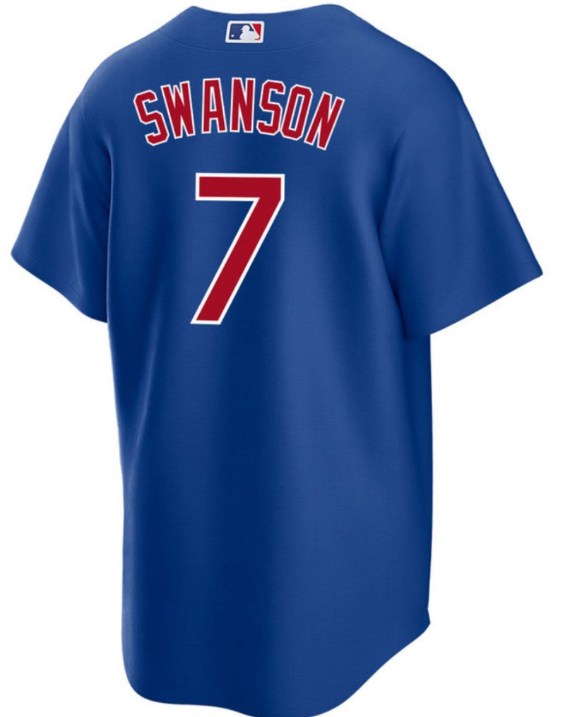 Chicago Cubs Dansby Swanson – Royal Jersey