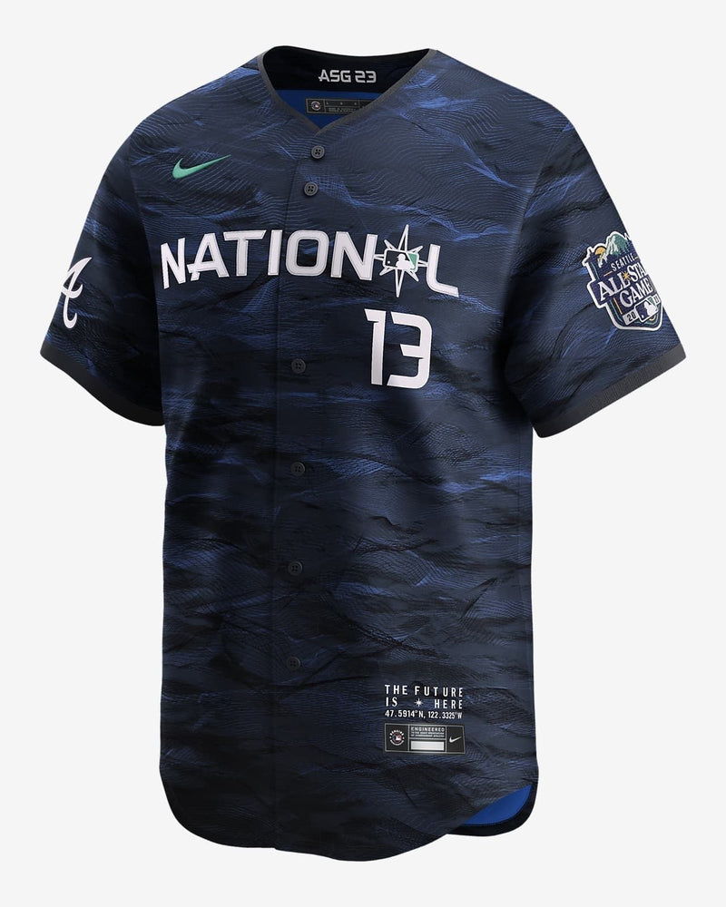 National League All-Star Game Ronald Acuña Jr – Navy Jersey