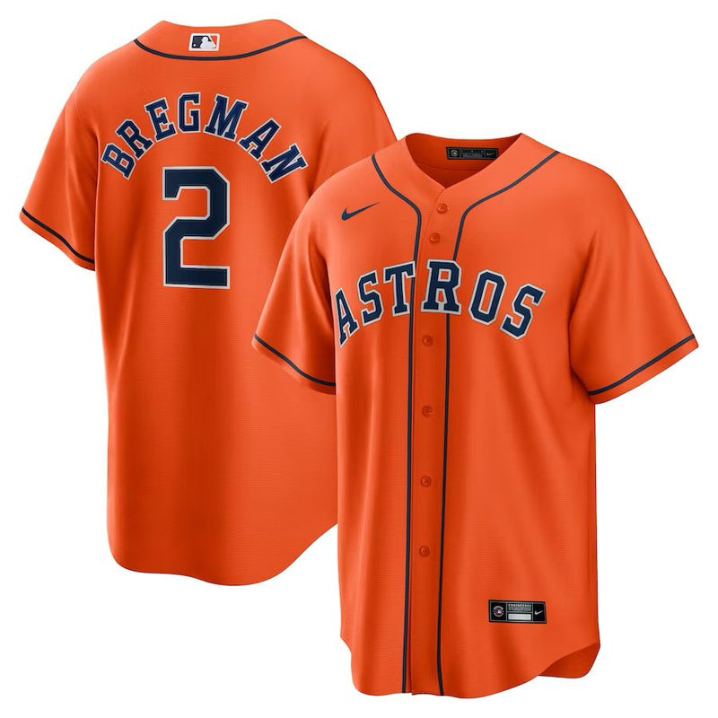 Houston Astros Alex Bregman – Orange Jersey