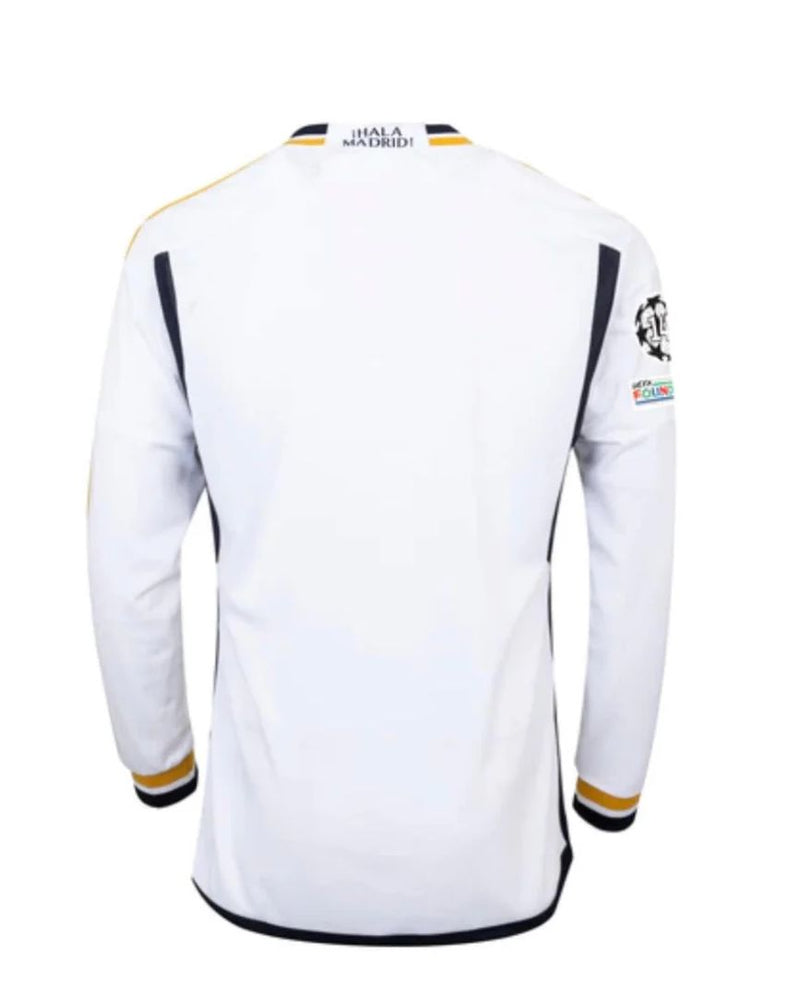 Camiseta Manga Larga Real Madrid 23/24 - Con Parche UCL y CWC