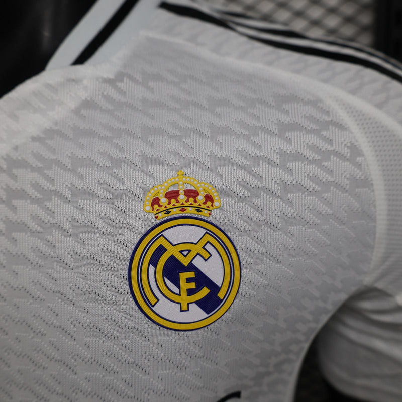 Camiseta Real Madrid 24/25 - Jugador - Con Patch UCL + Campeón Mundial