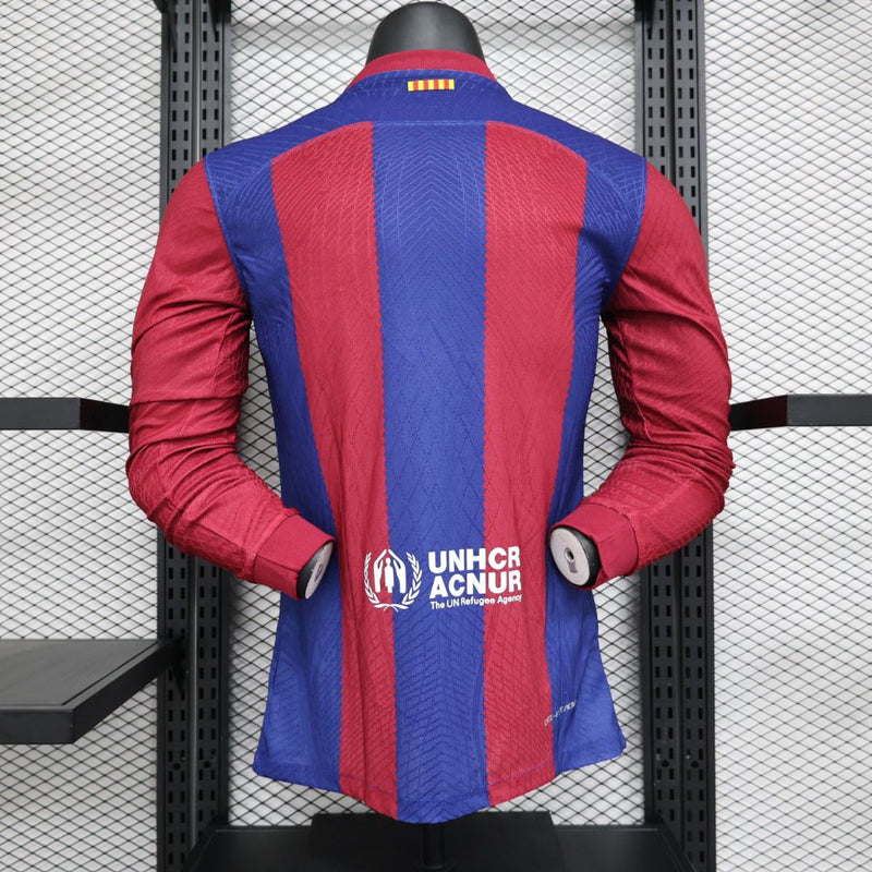 Camiseta Manda Larga Barcelona Primera Equipacion 23/24 - Jugador