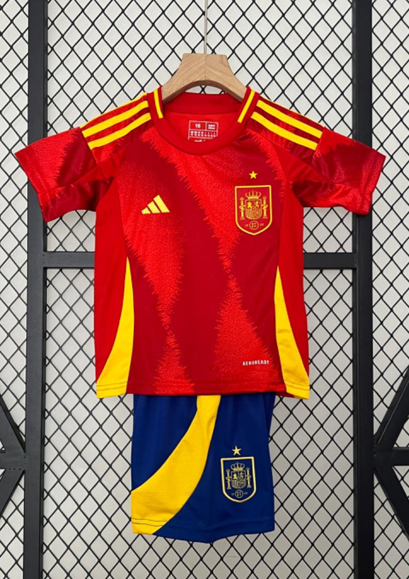 Camiseta y Pantalones para niños España Primera Equipacion 24/25