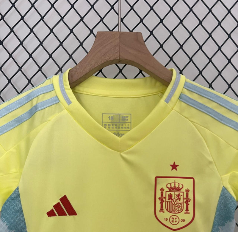 Camiseta y Pantalones para niños España Segunda Equipacion 24/25