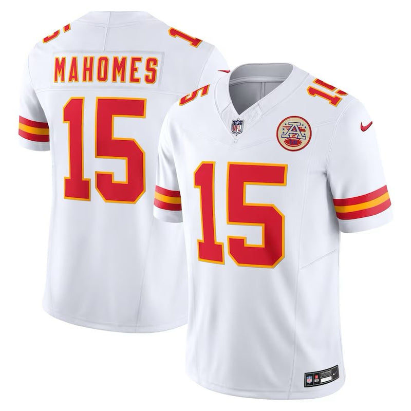 Kansas City Chiefs Patrick Mahomes  - White Jersey