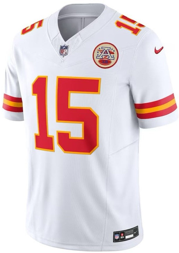 Kansas City Chiefs Patrick Mahomes  - White Jersey