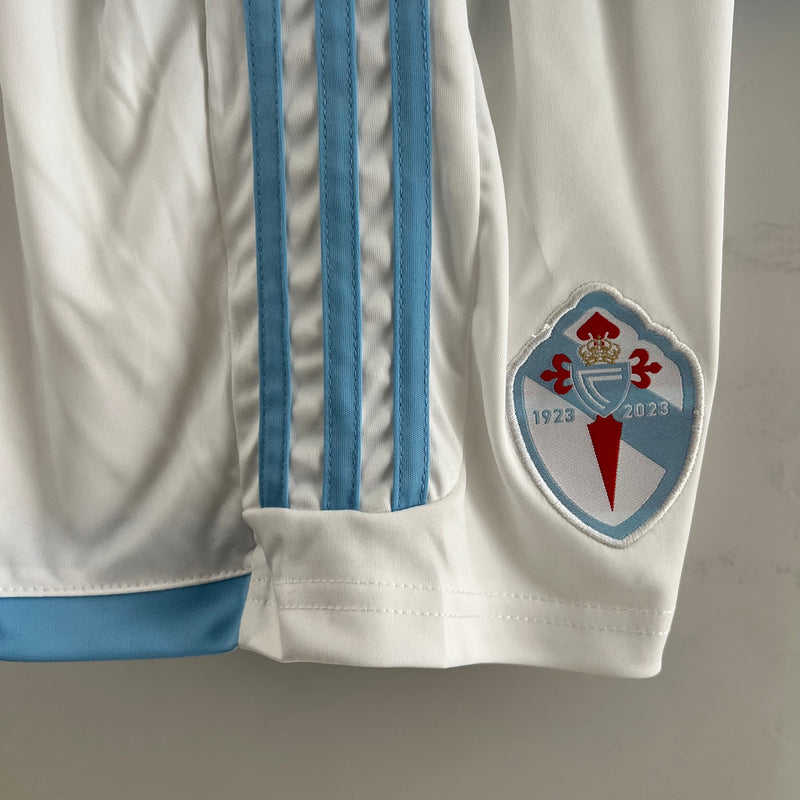 Camiseta y Pantalones para niños RC Celta Primera Equipacion 23/24