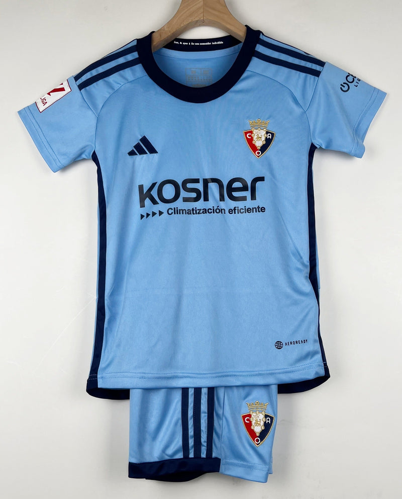 Camiseta y Pantalones para niños CA Osasuna Segunda Equipacion 23/24