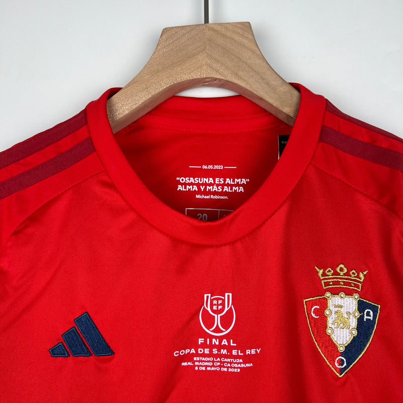 Camiseta y Pantalones para niños CA Osasuna (Edición Especial Copa del Rey)  23/24