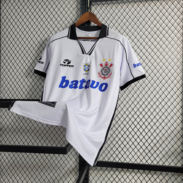 Camiseta Corinthians Retro 1999 - Blanco