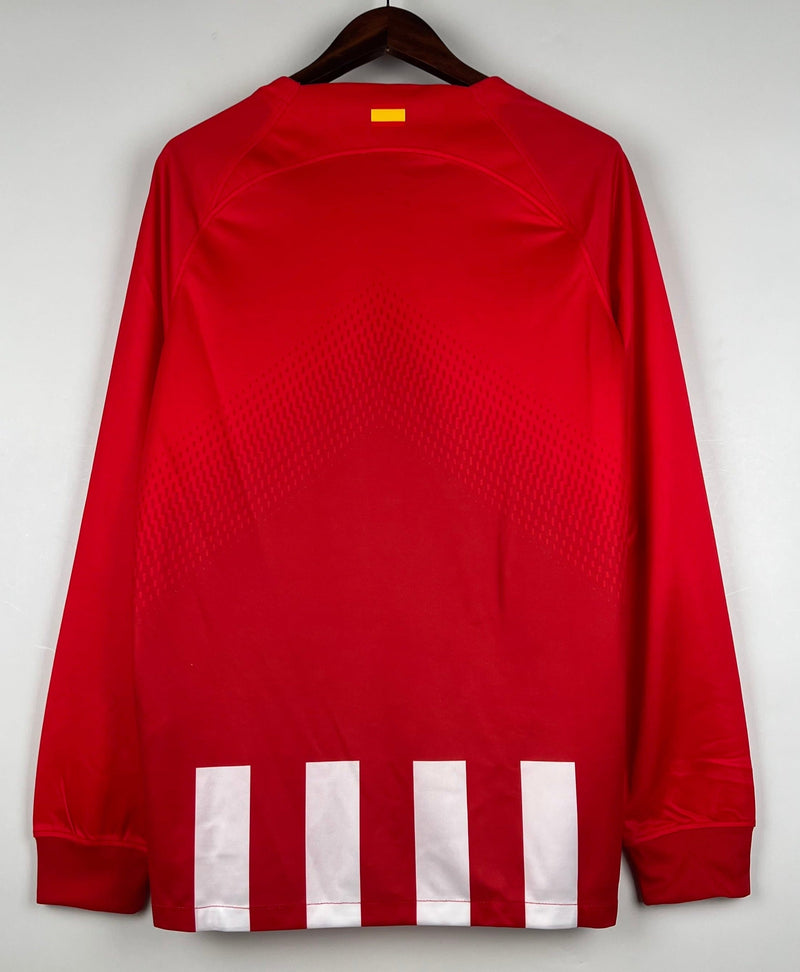 Camiseta Manga Larga Atletico de Madrid Primera Equipacion 23/24