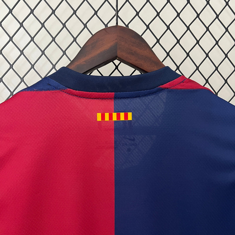 Camiseta Femenina Barcelona Primera Equipacion 23/24 S/N - Hincha - Rojo/Azul