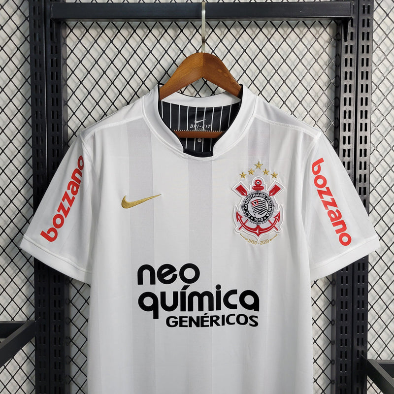 Camiseta Corinthians Retro 2012 - Blanco