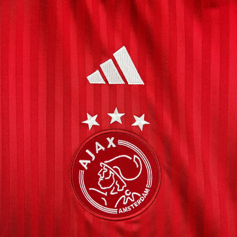 Camiseta Ajax 23/24 - Blanco e Rojo