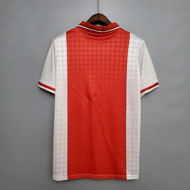 Camiseta Ajax Retro 1990-1992 - Rojo/Blanco