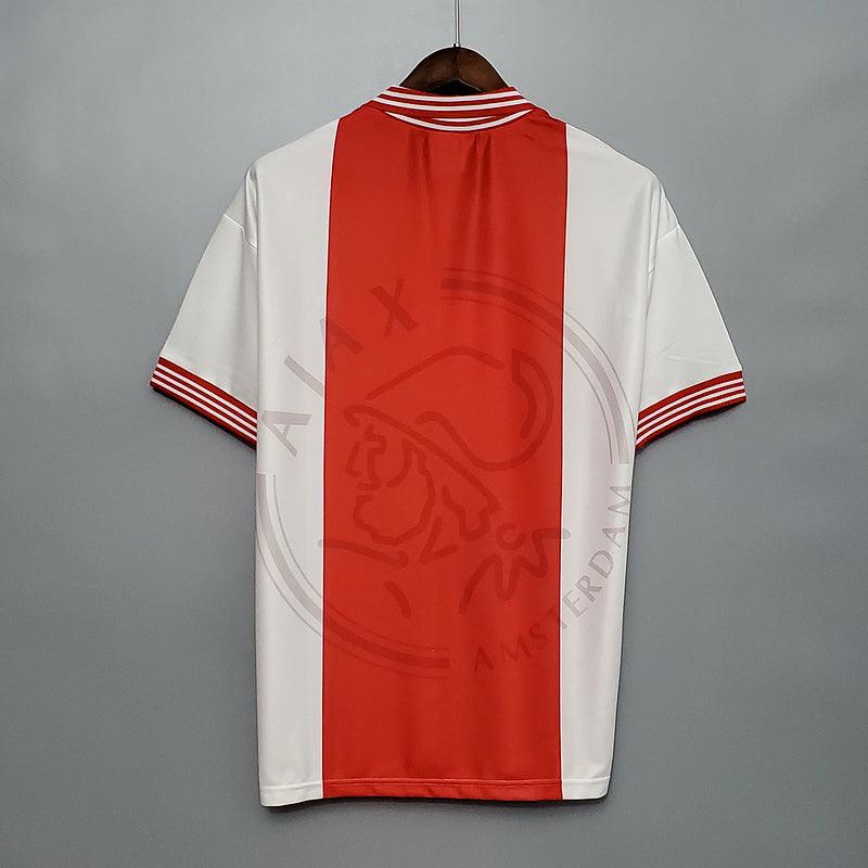 Camiseta Ajax Retro 1995/1996 - Rojo/Blanco