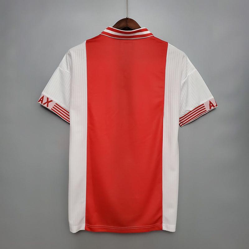 Camiseta Ajax Retro 1997/1998 - Rojo/Blanco