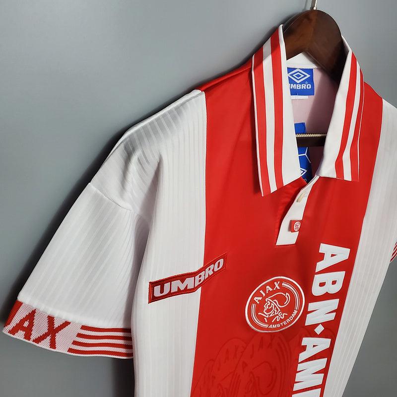 Camiseta Ajax Retro 1997/1998 - Rojo/Blanco