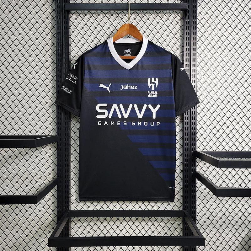 Camiseta Al Hilal 23/24 Tercera Equipacion - Negro