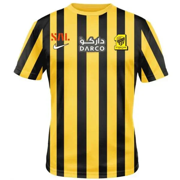 Camiseta Al-Ittihad Primera Equipacion 22/23 - Amarillo