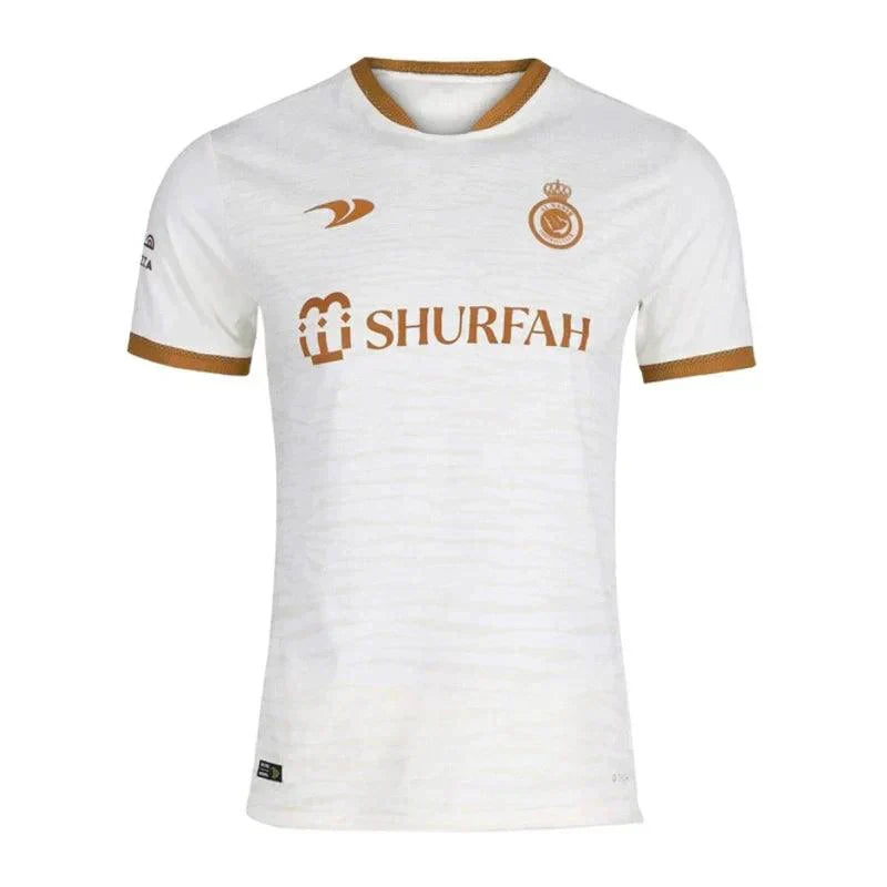 Camiseta Al Nassr Tercera Equipacion 22/23 S/N - Hincha - Blanco