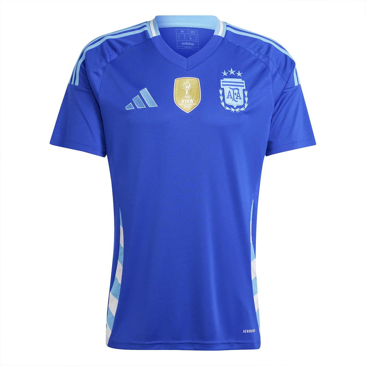 Camiseta Argentina Away 24/25 Con Patch de Campeón Mundial