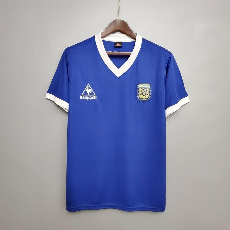 Camiseta Selección Argentina Retro 1986 - Azul