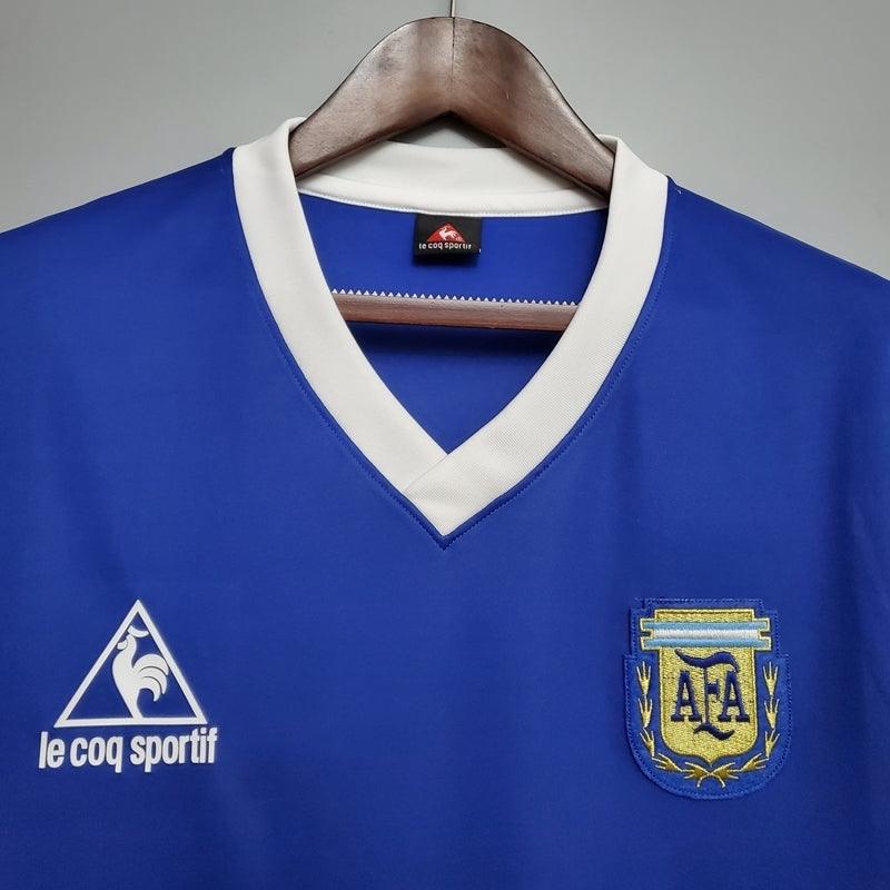 Camiseta Selección Argentina Retro 1986 - Azul